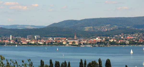 Radolfzell von der Hri
                                          aus fotografiert